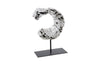Phillips Collection Home Phillips Collection Cast Eroded Wood Circle on Stand