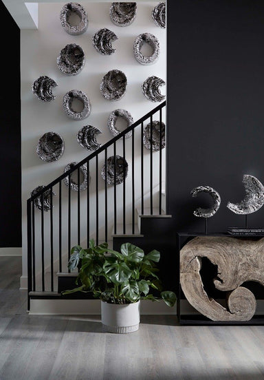 Phillips Collection Home Phillips Collection Cast Eroded Wood Circle Wall Tile