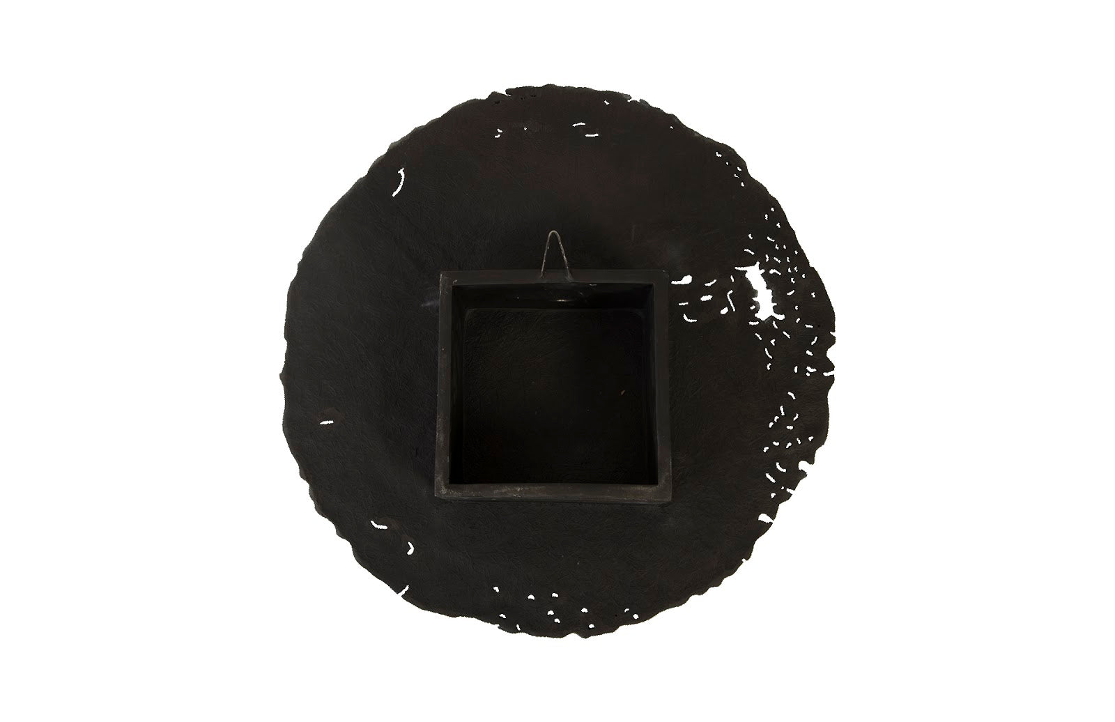 Phillips Collection Home Phillips Collection Cast Oil Drum Wall Discs, Liquid Silver, Set of 4