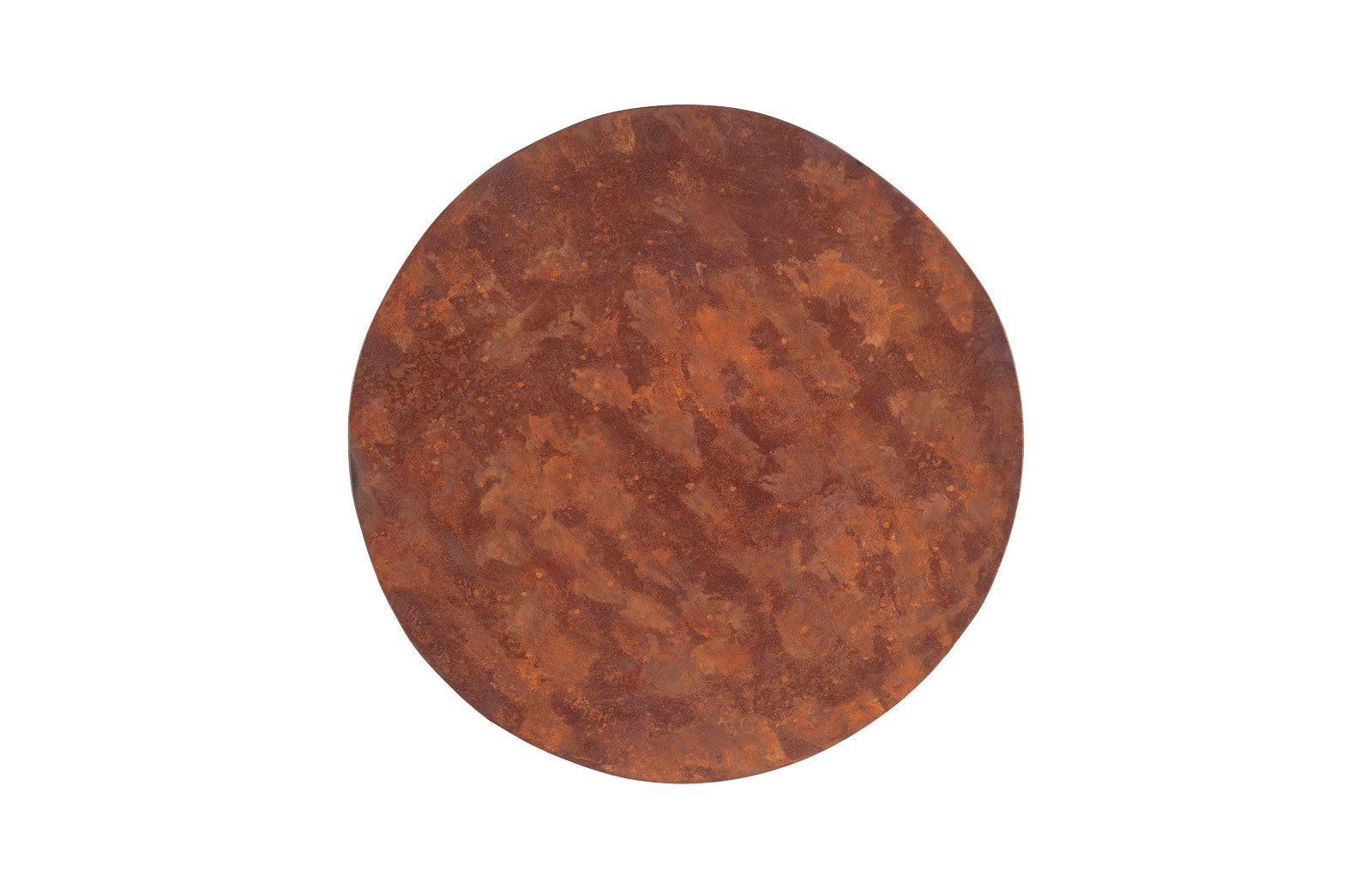 Phillips Collection Home Phillips Collection Cast Oil Drum Wall Discs, Resin, Rust Finish, Set of 4