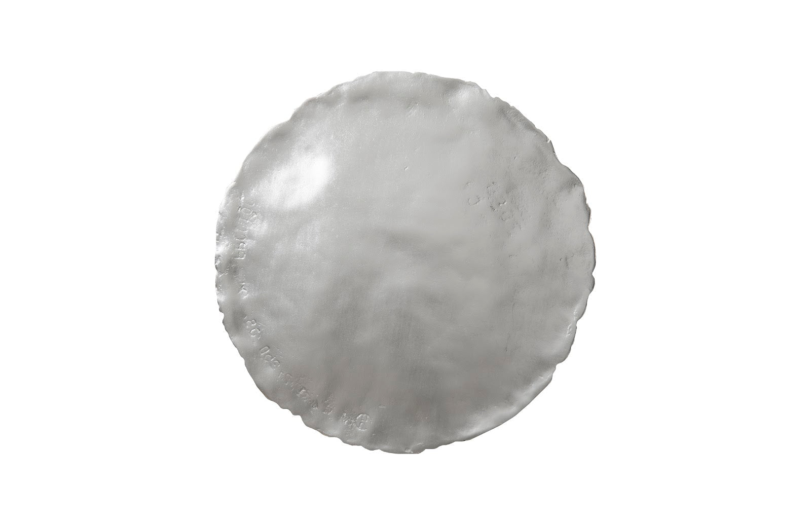 Phillips Collection Home Phillips Collection Cast Oil Drum Wall Discs, Silver Leaf, Set of 4