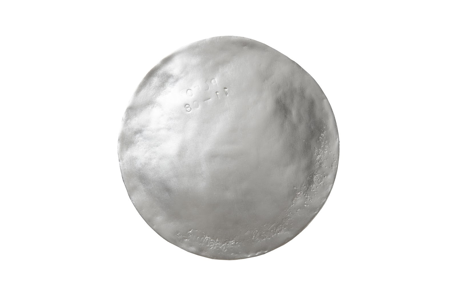 Phillips Collection Home Phillips Collection Cast Oil Drum Wall Discs, Silver Leaf, Set of 4