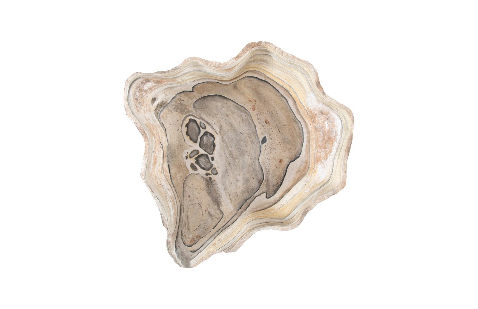 Phillips Collection Home Phillips Collection Cast Onyx Bowl, Faux Finish, Large