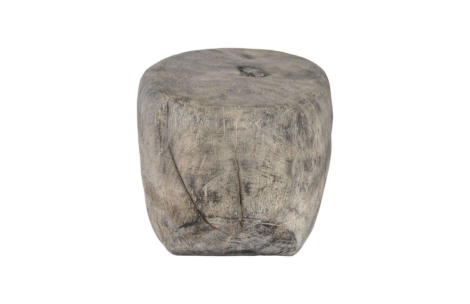 Phillips Collection Home Oversized LTL - Rate to be Quoted Phillips Collection Cast Organic River Stone Coffee Table, Resin, Faux Gray Stone