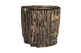 Phillips Collection Home Phillips Collection Cast Petrified Wood Stool, Resin