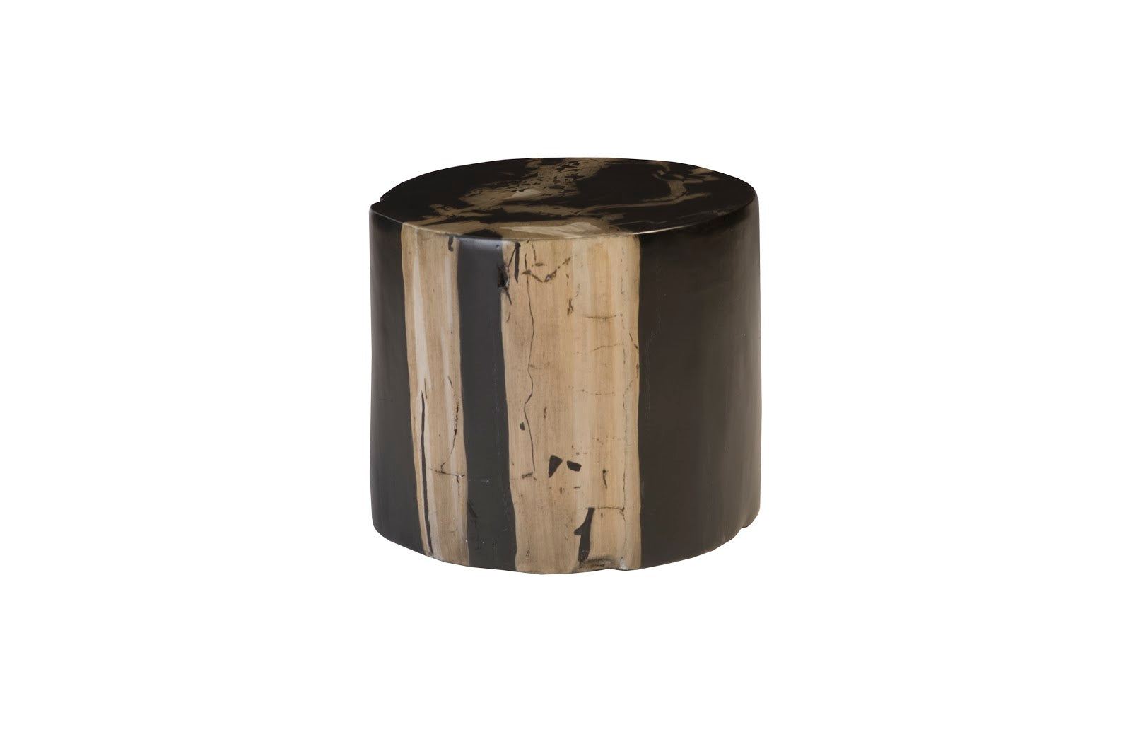 Phillips Collection Home Phillips Collection Cast Petrified Wood Stool, Resin
