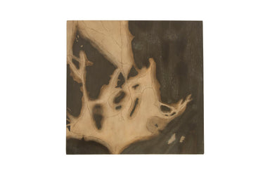 Phillips Collection Home Phillips Collection Cast Petrified Wood Stool, Resin, Square