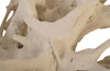 Phillips Collection Home Oversized LTL - Rate to be Quoted Phillips Collection Cast Root Coffee Table, White Stone, With Glass