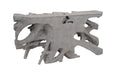 Phillips Collection Home Oversized LTL - Rate to be Quoted Phillips Collection Cast Root Console Table, Charcoal Stone