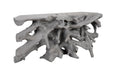 Phillips Collection Home Oversized LTL - Rate to be Quoted Phillips Collection Cast Root Console Table, Charcoal Stone