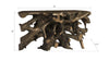 Phillips Collection Home Oversized LTL - Rate to be Quoted Phillips Collection Cast Root Console Table, Resin, Bronze