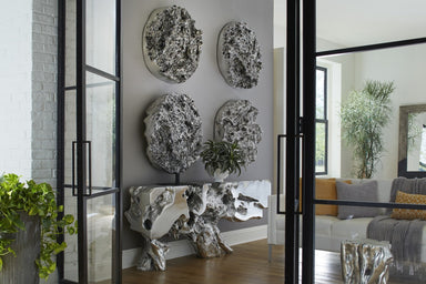 Phillips Collection Home Phillips Collection Cast Root Silver Standing Sculpture
