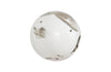 Phillips Collection Home Phillips Collection Cast Root Wall Ball, Resin, White, MD