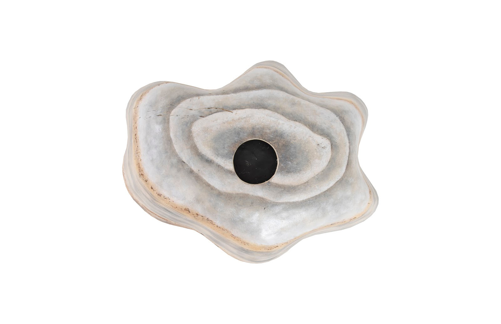 Phillips Collection Home Phillips Collection Cast Wall Onyx Bowl, Faux Finish, SM