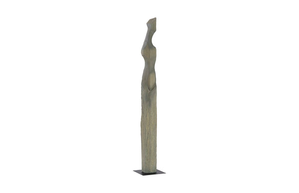 Phillips Collection Home Oversized LTL - Rate to be Quoted Phillips Collection Cast Women Sculptures, B , Colossal, Splinter Stone Finish
