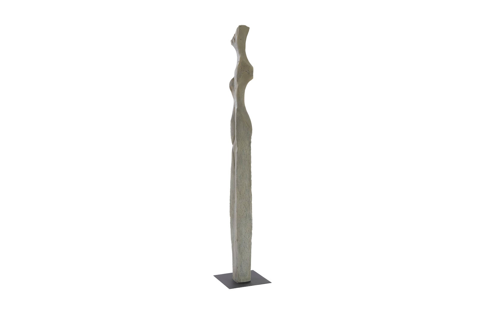 Phillips Collection Home Oversized LTL - Rate to be Quoted Phillips Collection Cast Women Sculptures, C , Colossal, Splinter Stone Finish