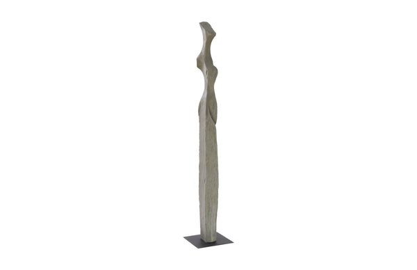 Phillips Collection Home Oversized LTL - Rate to be Quoted Phillips Collection Cast Women Sculptures, C , Colossal, Splinter Stone Finish