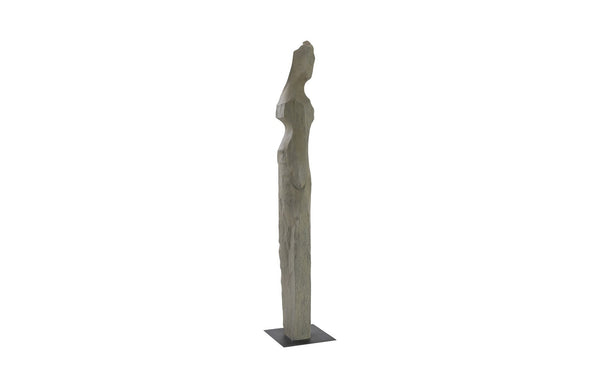 Phillips Collection Home Oversized LTL - Rate to be Quoted Phillips Collection Cast Women Sculptures, F , Colossal, Splinter Stone