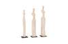 Phillips Collection Home Phillips Collection Cast Women Sculptures, Roman Stone, Set of 3