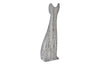 Phillips Collection Home Phillips Collection Cat Sculpture, Large, Chamcha Wood, Gray Stone Finish