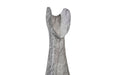 Phillips Collection Home Phillips Collection Cat Sculpture, Large, Chamcha Wood, Gray Stone Finish