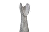 Phillips Collection Home Phillips Collection Cat Sculpture, Large, Chamcha Wood, Gray Stone Finish