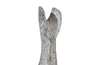 Phillips Collection Home Phillips Collection Cat Sculpture, Small, Chamcha Wood, Gray Stone Finish