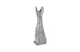 Phillips Collection Home Phillips Collection Cat Sculpture, Small, Chamcha Wood, Gray Stone Finish