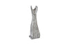 Phillips Collection Home Phillips Collection Cat Sculpture, Small, Chamcha Wood, Gray Stone Finish