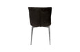 Phillips Collection Home Phillips Collection Cayman Dining Chair, Black, Stainless Steel Legs
