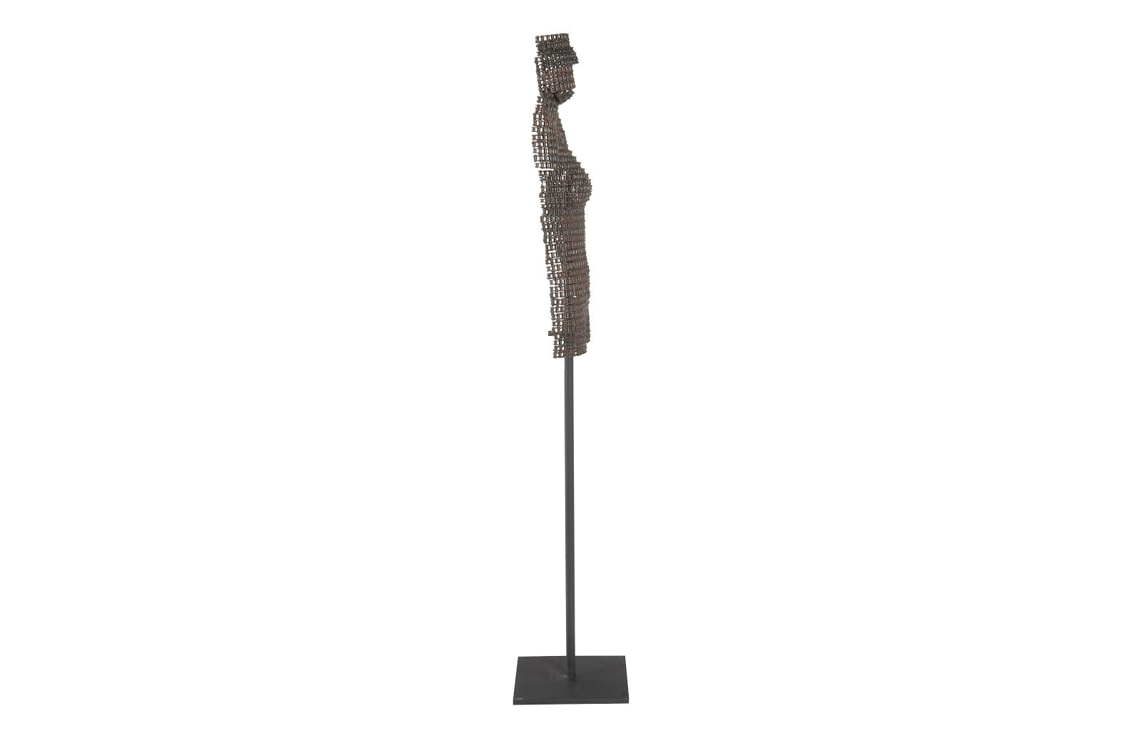 Phillips Collection Home Phillips Collection Chain Bust Sculpture on Stand