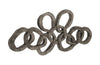 Phillips Collection Home Oversized LTL - Rate to be Quoted Phillips Collection Chain Wall art, Chamcha Wood, Gray Stone Finish
