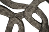 Phillips Collection Home Oversized LTL - Rate to be Quoted Phillips Collection Chain Wall art, Chamcha Wood, Gray Stone Finish