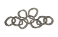 Phillips Collection Home Oversized LTL - Rate to be Quoted Phillips Collection Chain Wall art, Chamcha Wood, Gray Stone Finish