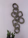 Phillips Collection Home Oversized LTL - Rate to be Quoted Phillips Collection Chain Wall art, Chamcha Wood, Gray Stone Finish