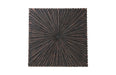 Phillips Collection Home Oversized LTL - Rate to be Quoted Phillips Collection Chainsaw Coffee Table, Square, Black Iron Cross Base, Black/Copper