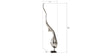 Phillips Collection Home Oversized LTL - Rate to be Quoted Phillips Collection Chofa Sculpture, Silver Leaf, LG