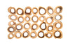 Phillips Collection Home Oversized LTL - Rate to be Quoted Phillips Collection Chuleta Rings Wall Art, Chamcha Wood, Rectangular