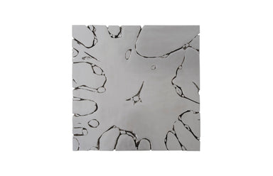 Phillips Collection Home Oversized LTL - Rate to be Quoted Phillips Collection Chunk Square Silver Coffee Table
