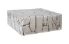 Phillips Collection Home Oversized LTL - Rate to be Quoted Phillips Collection Chunk Square Silver Coffee Table