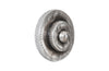 Phillips Collection Home Phillips Collection Circles Wall Tile, Silver Leaf with Antiquing