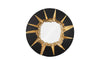 Phillips Collection Home Oversized LTL - Rate to be Quoted Phillips Collection Circular Cracked Mirror, Black & Gold