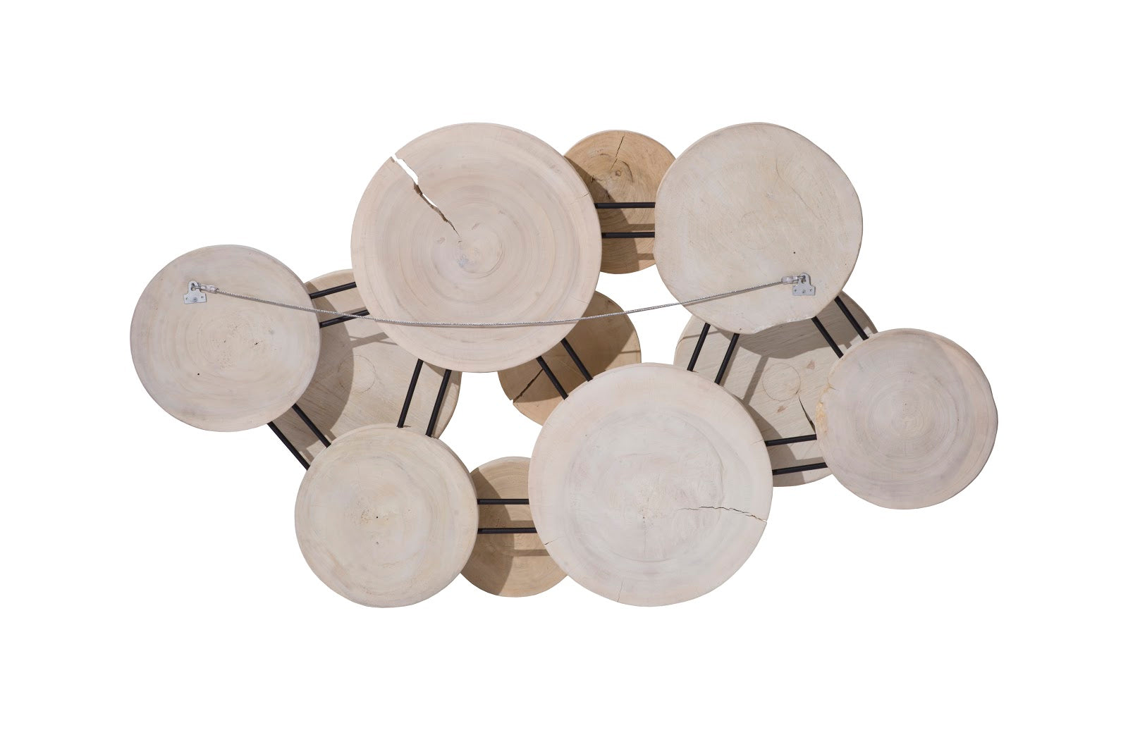 Phillips Collection Home Phillips Collection Clouds Wall Art, Bleached Finish