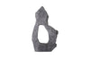 Phillips Collection Home Oversized LTL - Rate to be Quoted Phillips Collection Colossal Cast Stone Sculpture, Single Hole, Charcoal Stone