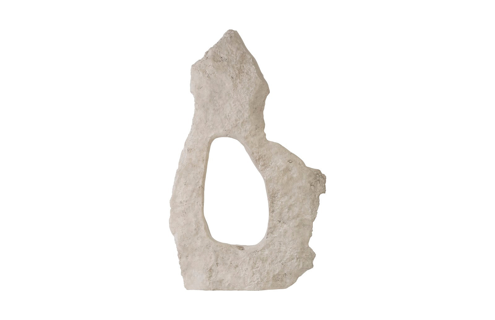 Phillips Collection Home Oversized LTL - Rate to be Quoted Phillips Collection Colossal Cast Stone Sculpture, Single Hole, Roman Stone