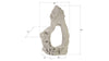 Phillips Collection Home Oversized LTL - Rate to be Quoted Phillips Collection Colossal Cast Stone Sculpture, Single Hole, Roman Stone