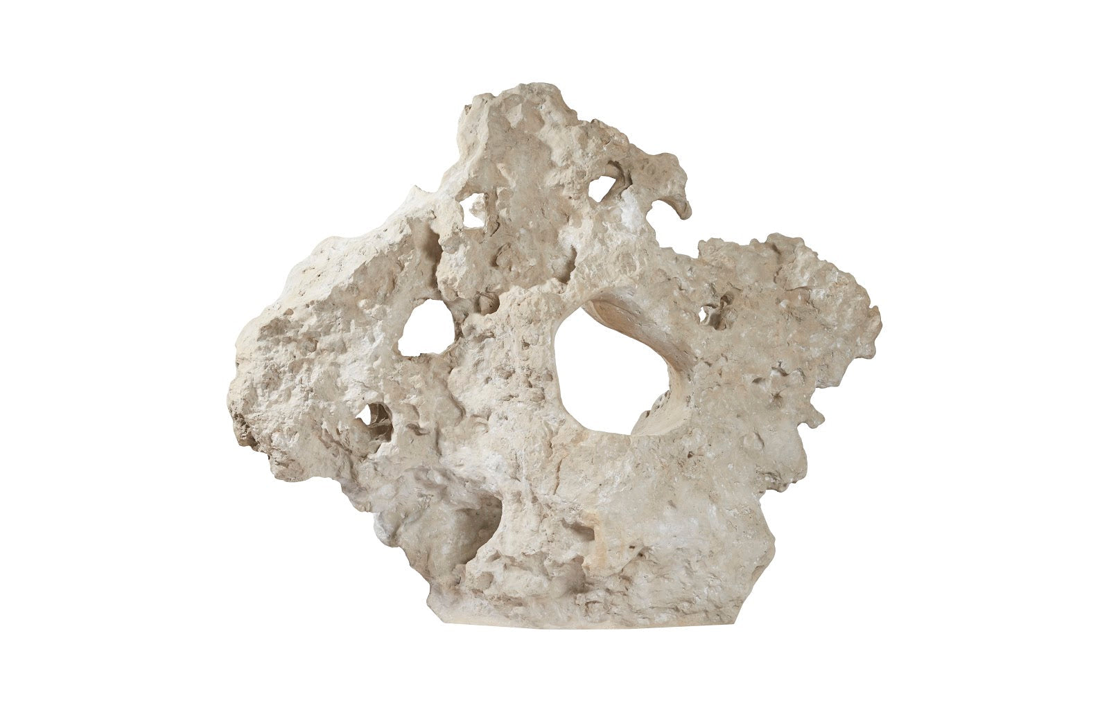 Phillips Collection Home Oversized LTL - Rate to be Quoted Phillips Collection Colossal Cast Stone Sculpture with Seat, Roman Stone