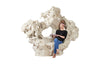 Phillips Collection Home Oversized LTL - Rate to be Quoted Phillips Collection Colossal Cast Stone Sculpture with Seat, Roman Stone