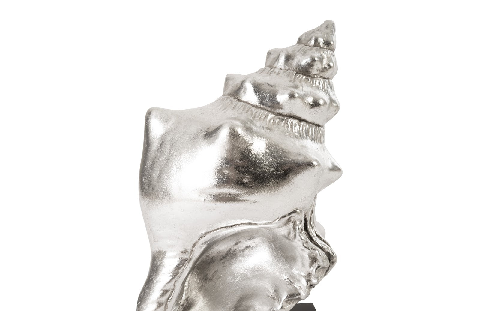 Phillips Collection Home Phillips Collection Conch Table Sculpture, Silver Leaf