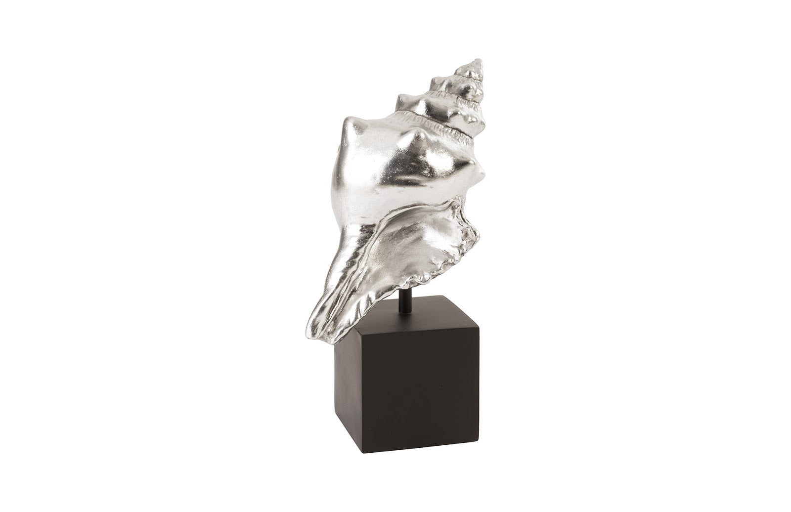 Phillips Collection Home Phillips Collection Conch Table Sculpture, Silver Leaf
